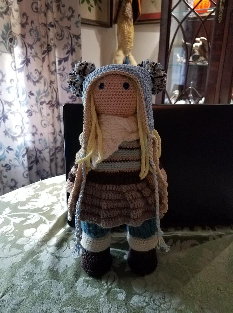 Meet Joya!  Pattern by CAROcreated  
Etsy shop:  www.etsy.com/de/shop/CAROcreated