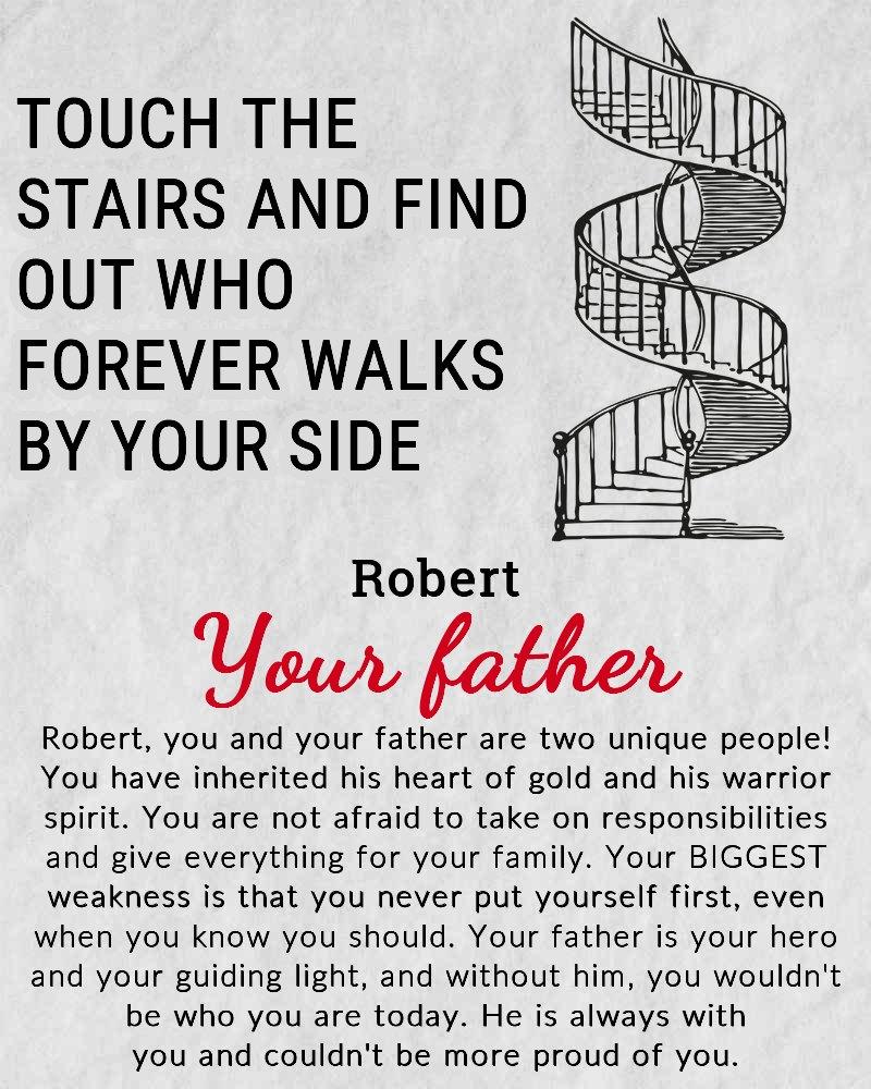 God I wish this was true, but never knew my father