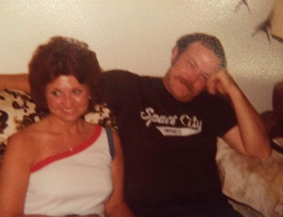 Miss Linda Lummus and I. I tell you I am the luckiest man in the world