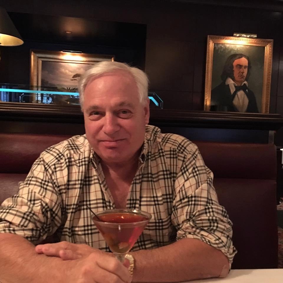This year's Holiday lunch at the Capital Grille in Costa Mesa with my 'child bride' . . . No Snow!! There is a god!! 😊