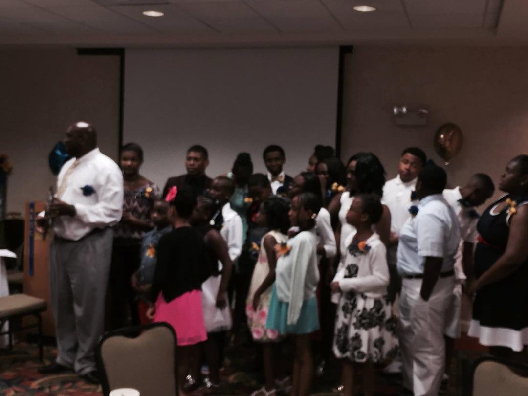 AESC Banquet great feeling sharing this moment with the great kids in our program