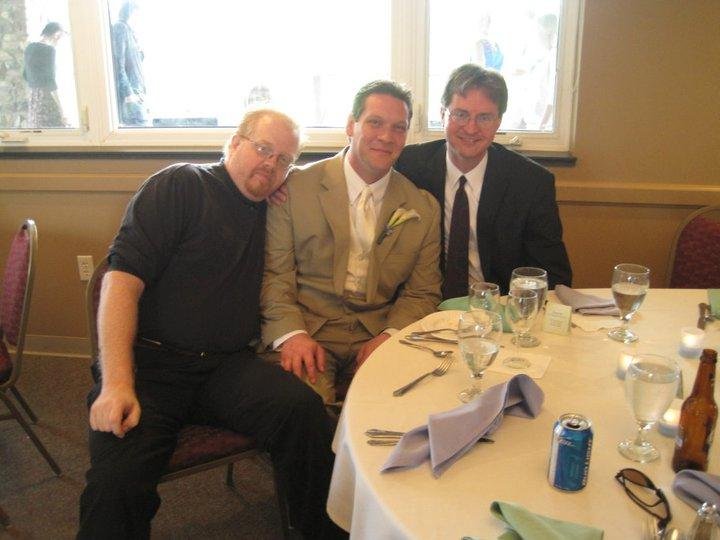 Joe, Pat and Me...It was a perfect day and a darn nice wedding!