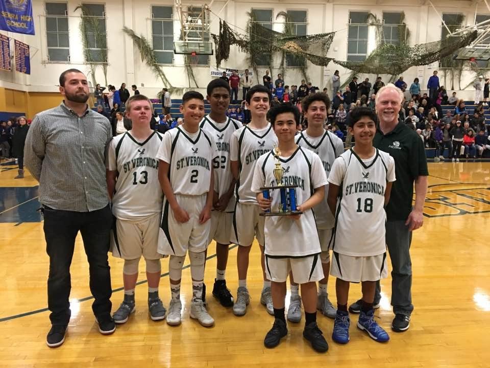 Congratulations to St. Veronica's 8th grade D-1 PPSL Champs!