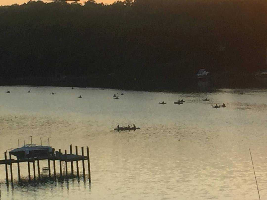 Kayaking on LewiCreek