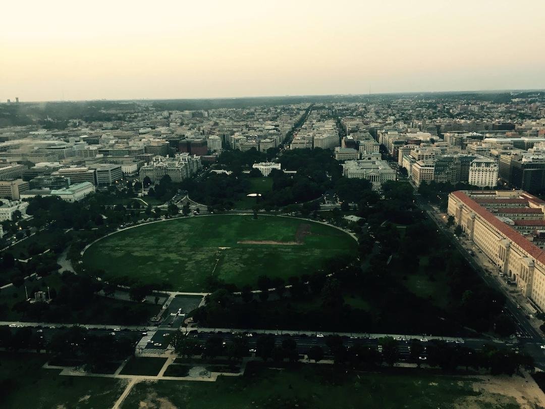 A few shots from the top of Washington monument.
