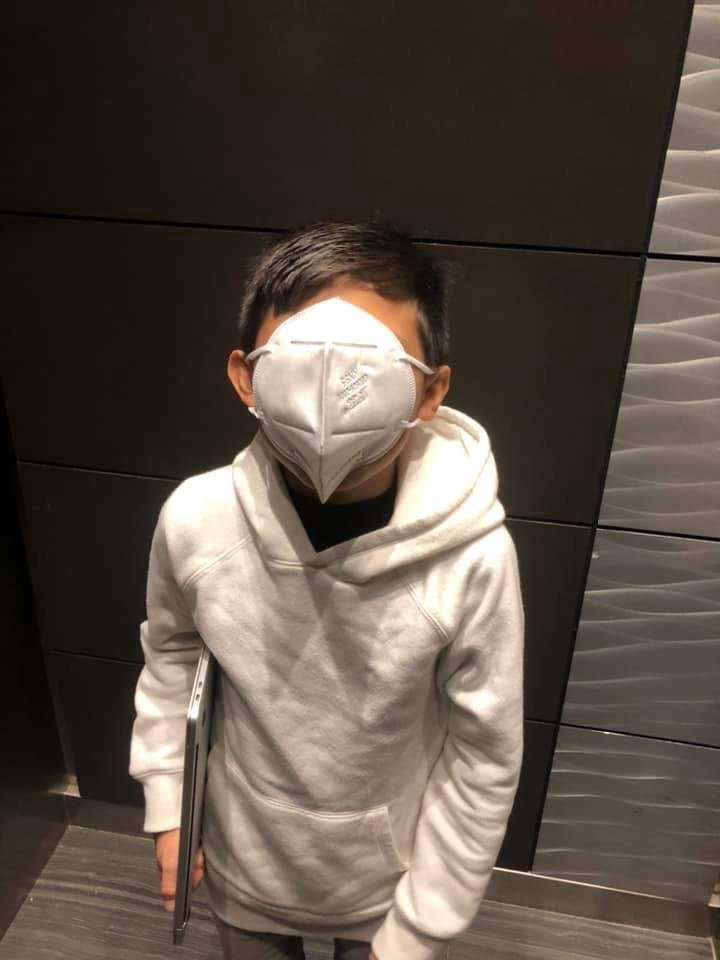 Hayden says that this is what he’s doing now to “ensure maximum protection.” His words. Lol