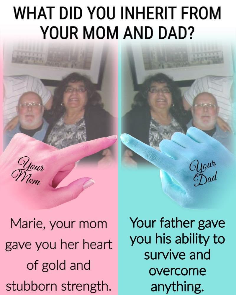 My mother did not have a heart of gold, and she was not nice at all