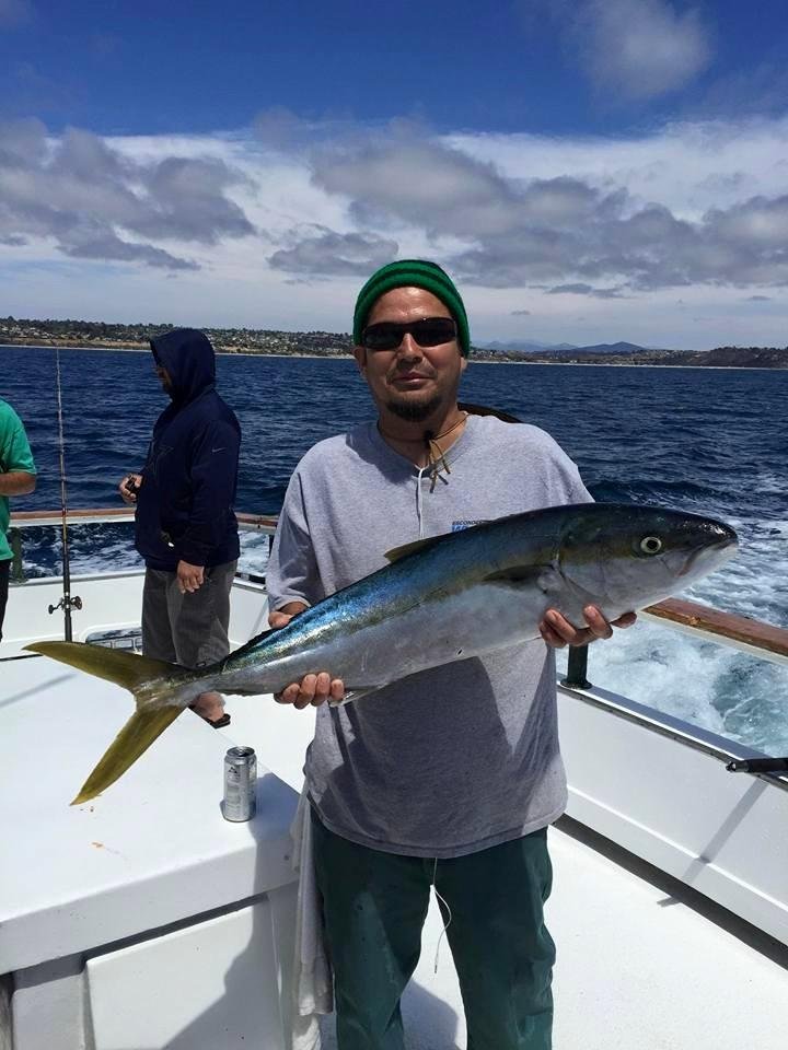Edgar Morales and his little fish...