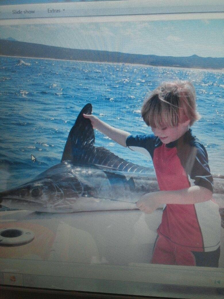 My grandson, Caleb, the Fisherman!