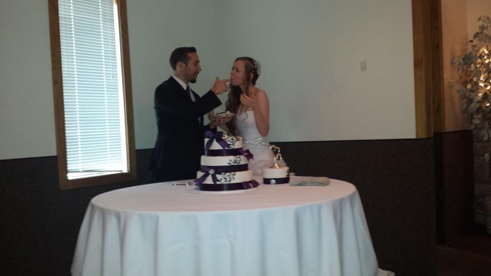 My son is married. Congratulations to the bride and groom. I love you both.