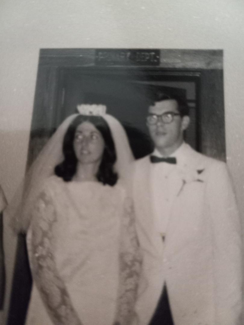55 years ago today I married this beautiful girl. Boy oh boy has she put up a lot with me. Words cannot express my love for her.