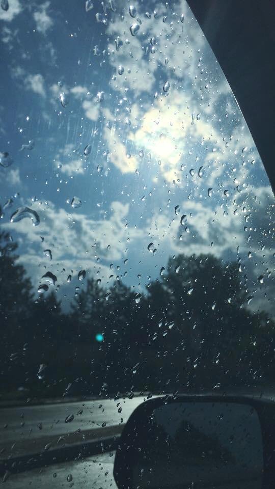More sun showers!