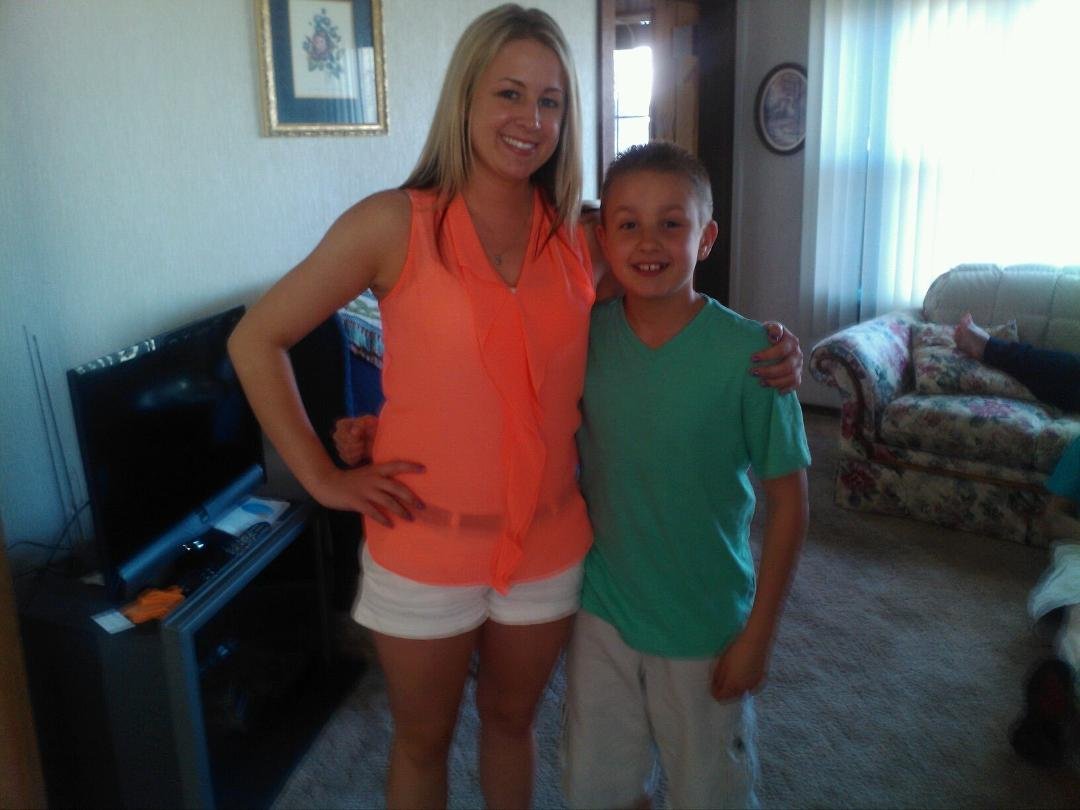 My Stephanie and Jacob.