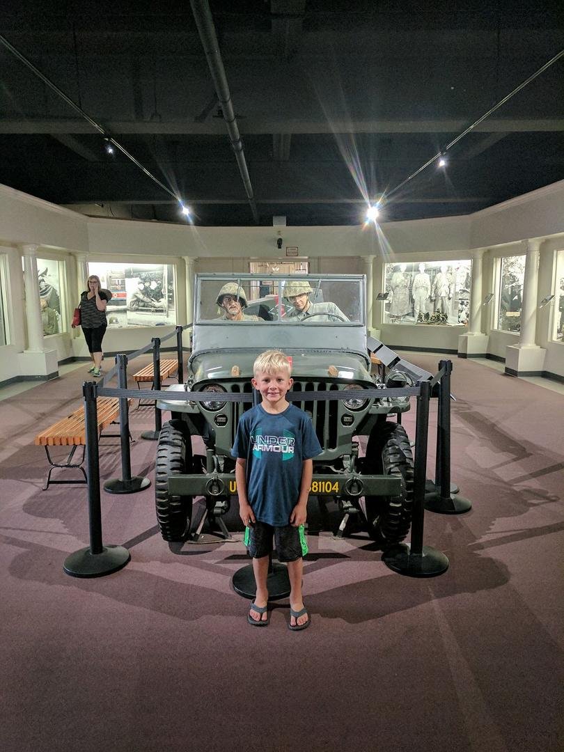 Another beautiful day at the USMC museum in San Diego.