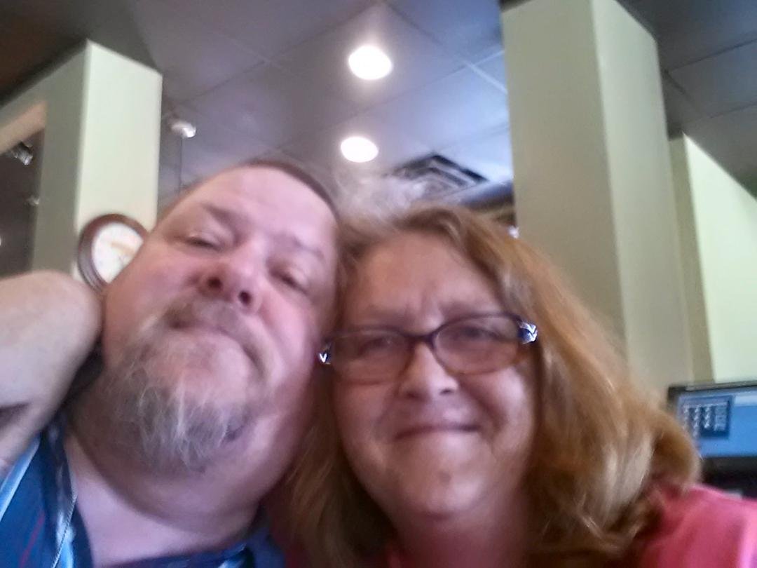 Having our anniversary dinner