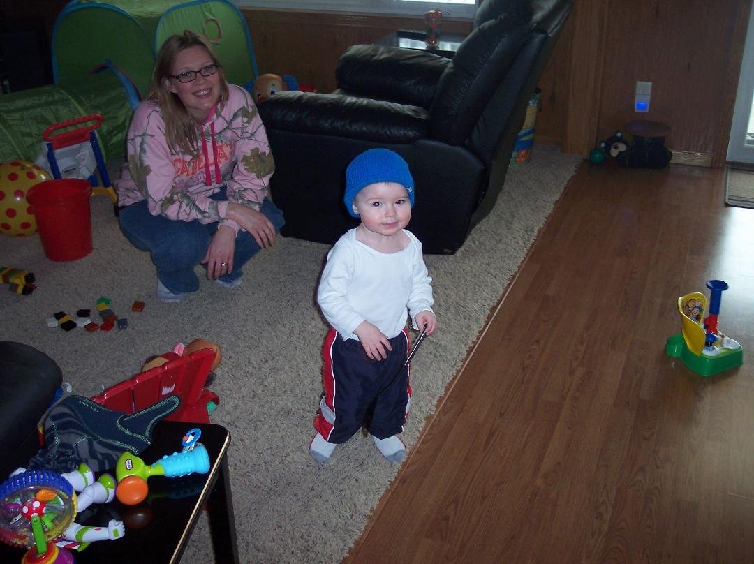 Lots of smiles with Mom and Zach yesterday!!!