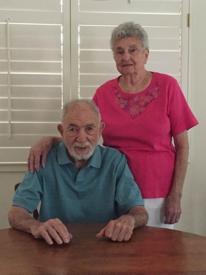 These two have been married for 65 years as of today!  We celebrated with an ice cream party with family and friends yesterday.