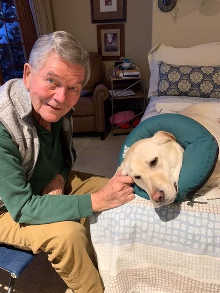 Bbernie and Willow Jan 2023 She is O K