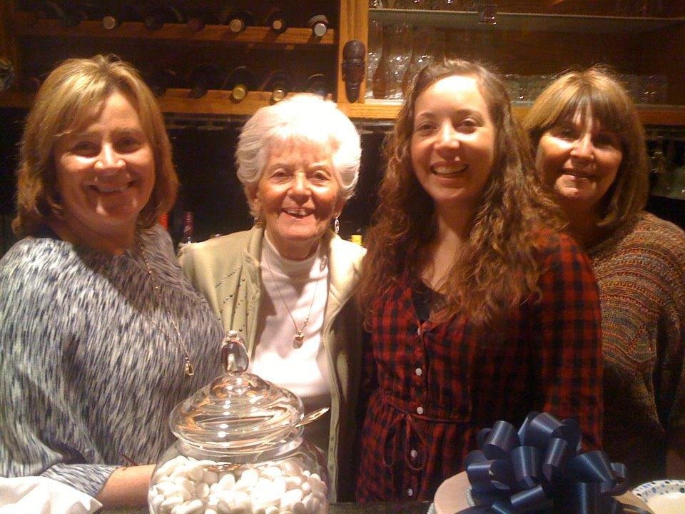 Teresa Barone's Wedding Shower.
Myself, My Mom, Teresa and my Sister Carol.