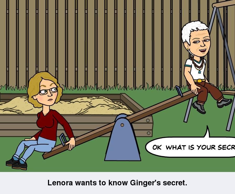 Ginger Wright's album, Bitstrips Photos