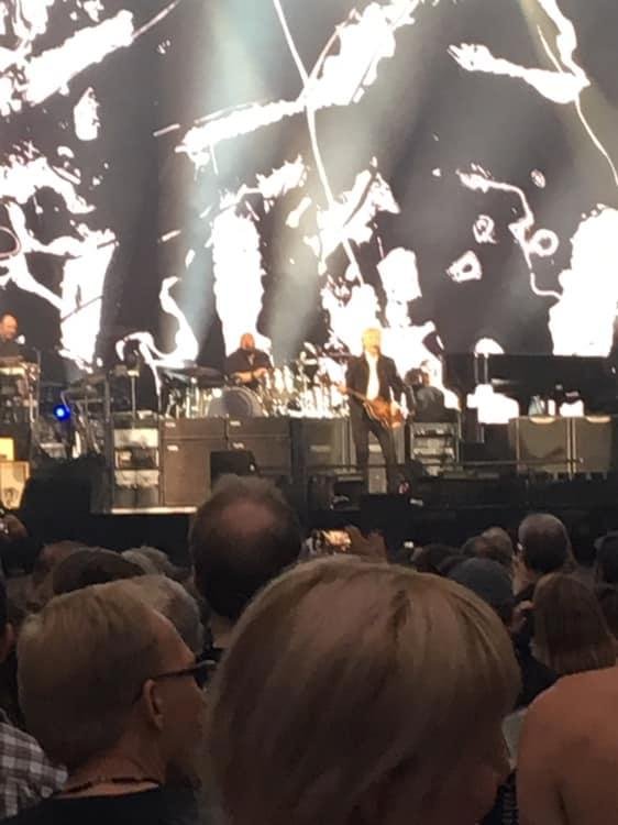 Sir Paul being fab at BC Place tonight!