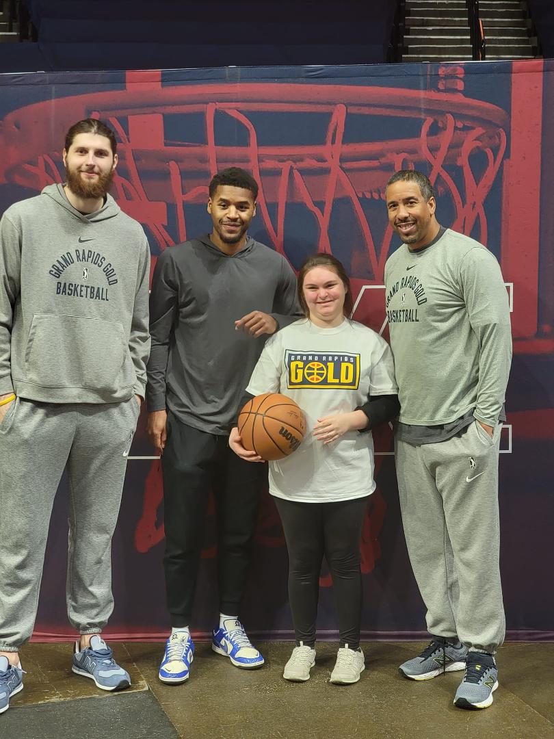 Grand Rapids Gold - great game tonight! And thanks for your time with the Special Olympics.