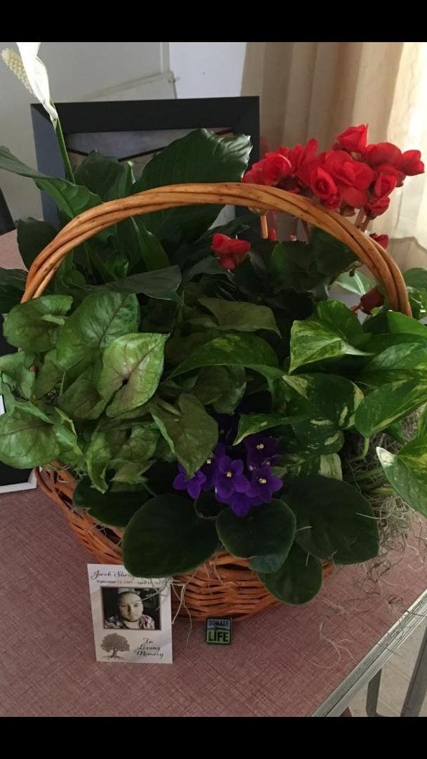 Thank you to my THAM family for the beautiful basket for my son's memorial. I love you all.