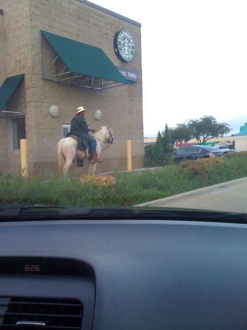 Only in Texas will you see this at a drive up window...