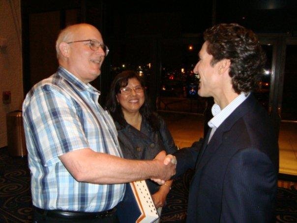 Lee and Betty Jackson meet Joel Osteen