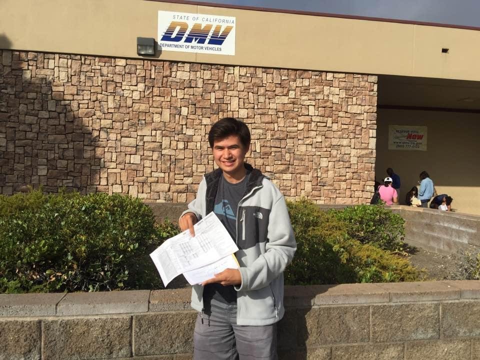 Another new driver on the road!!!  Congratulations Matthew!!!