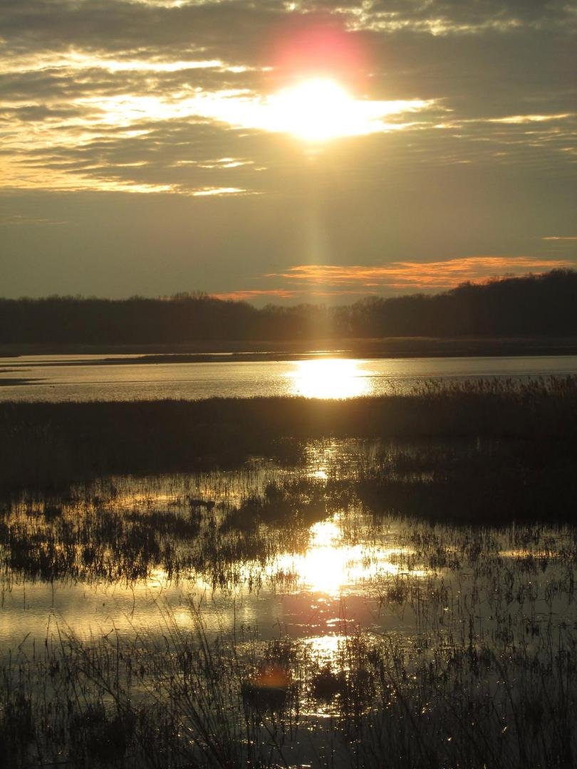 Sunset Somewhere in Carroll County Maryland