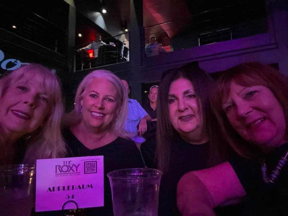 I’m sorry I missed The Rolling Stones in Cleveland because I was getting a new knee, so it was so fun seeing “satisfaction “ a Stones tribute band today with this crew and my new knee !!