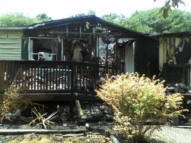 Looking at the entire front of the house.