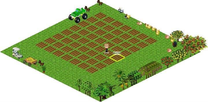Farmer Lee took a photo in Farm Town