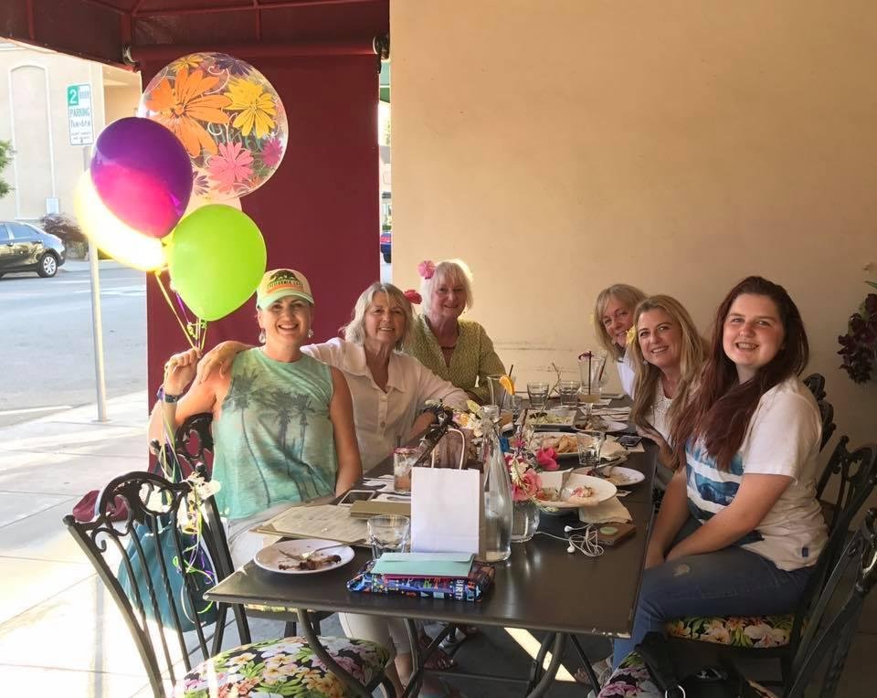 Celebrating at Noelani's!!