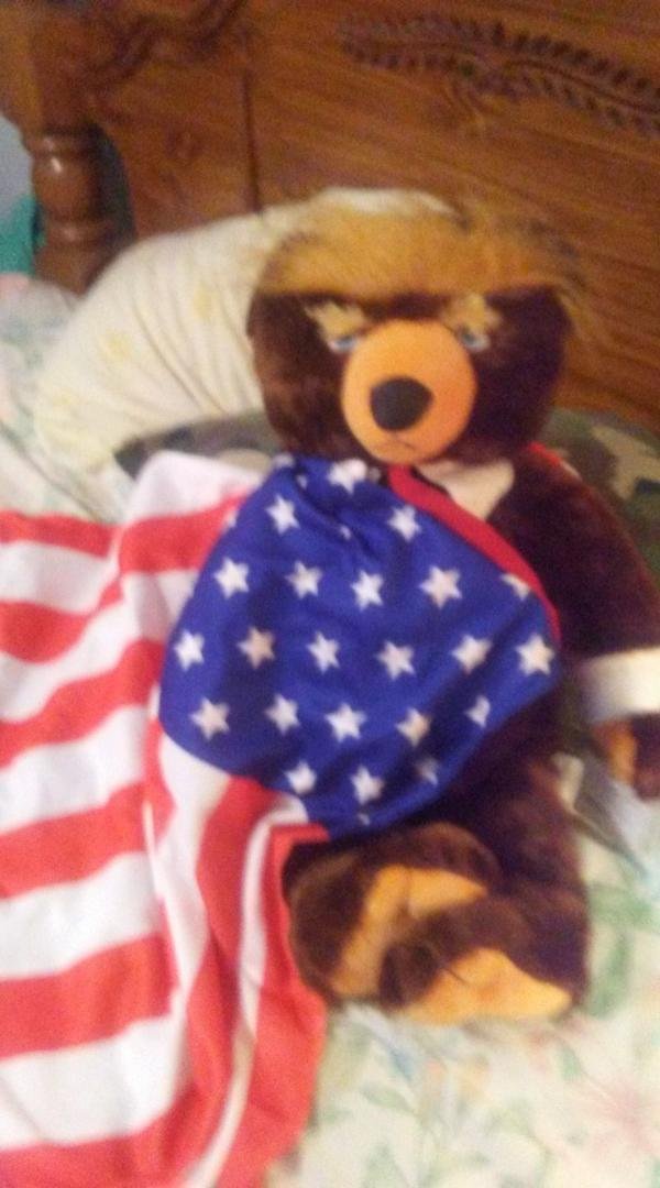 I got my Trump Bear today in the mail! He is awesome! !
