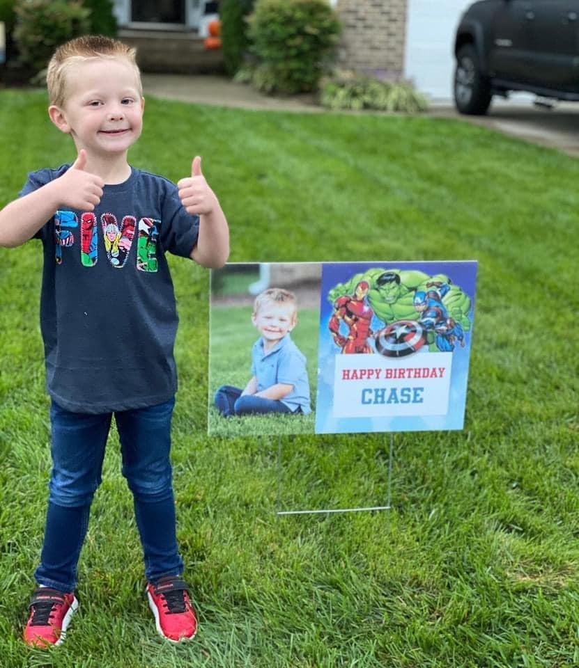 Happy 5th birthday to my super hero loving grandson! He is so smart & I learn something new every time we are together! Love you so much!
