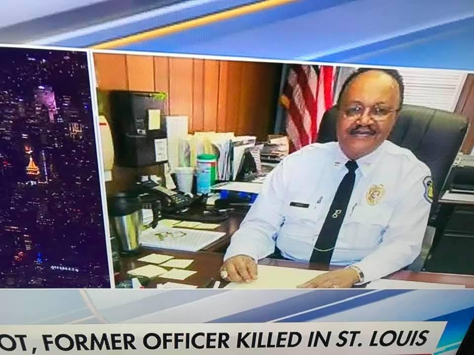 Please read all the way through. It discredits us human beings as a species.....The Death of this Black Man is disgusting, and I see no shame. This Former Officer was killed in St. Louis. 5 others were shot also. As with Ch