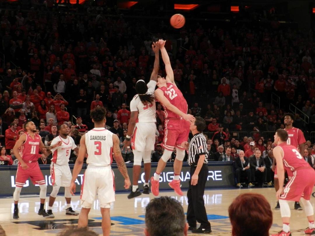 Just looked through my photos and realized this is the only one from yesterday that is an action shot This tip off for overtime