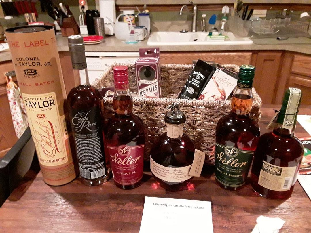 Open House at the BX. Silent Auction. 7 bottles & some other items