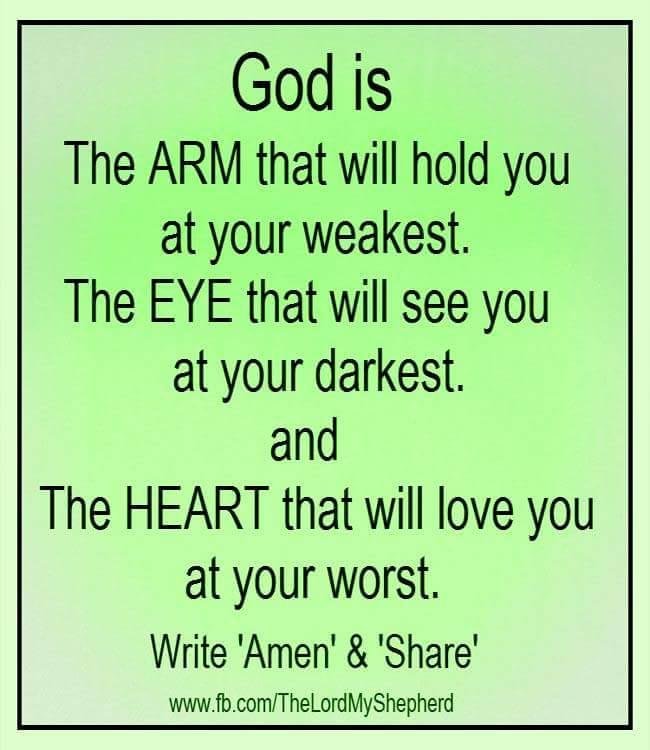 God is indeed our strength.