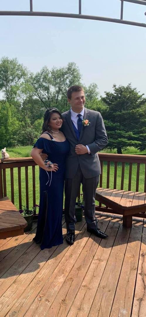 Prom night for Elyssa and Joe!!