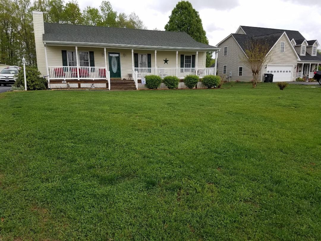 Glad I got all the grass cut last nite.
