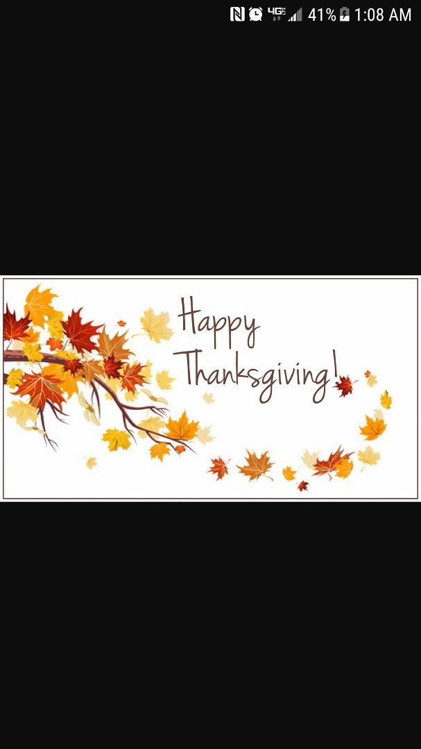 May all my family and friends have a safe and blessed Thanksgiving