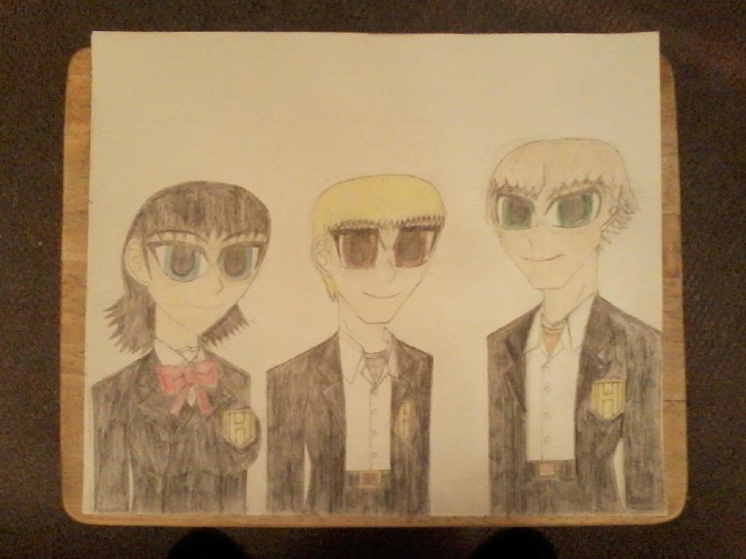 I can draw anime characters too