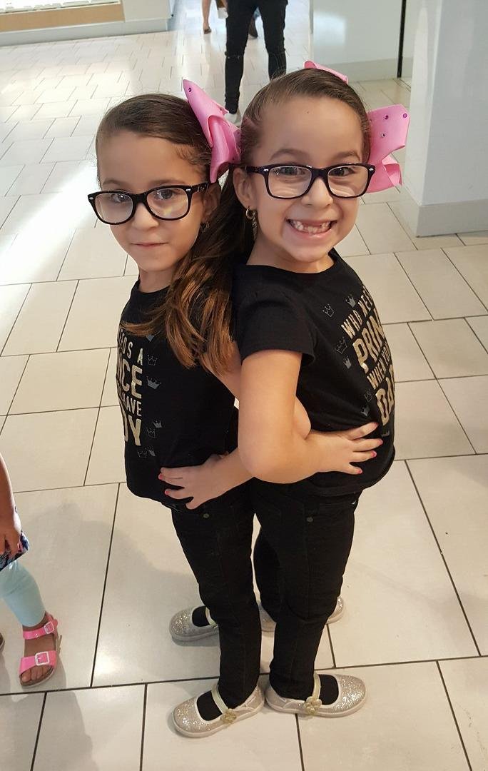 Happy 6th Bithday to our girls.