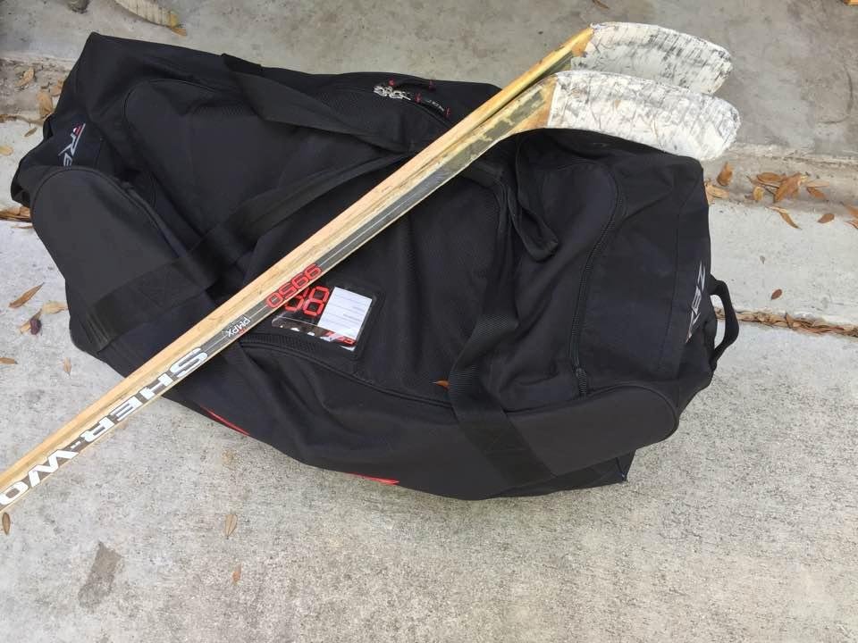 Any day's a good day for hockey -- but especially when it's 100 out there.