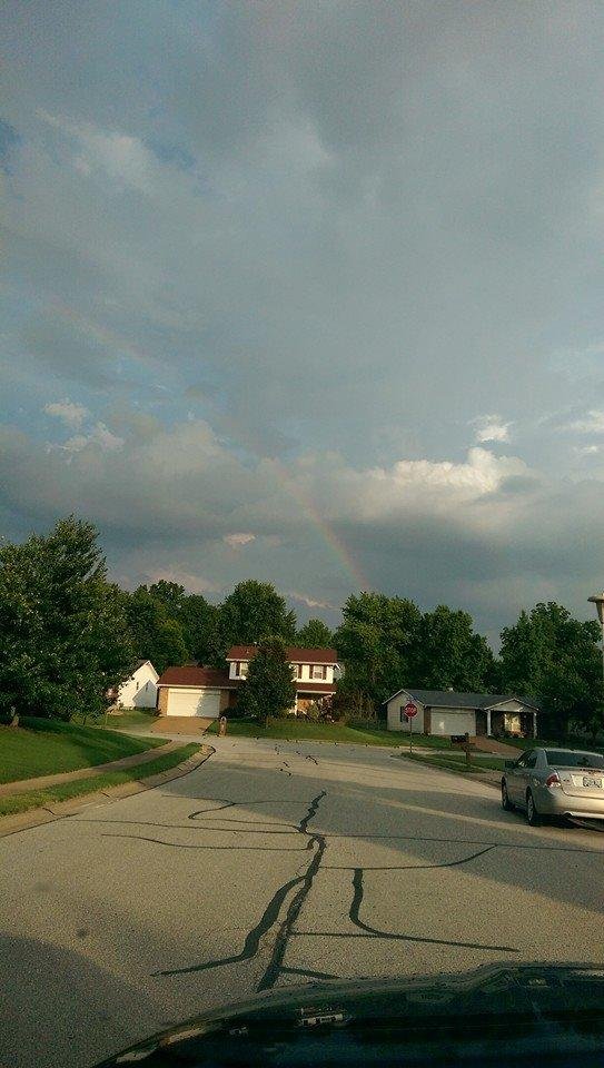 Thanks for the rainbow Kevin..we really needed that brother!