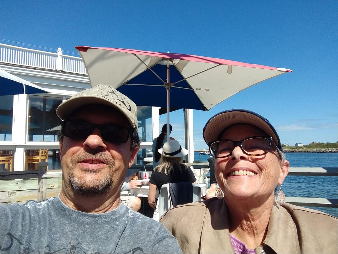 Nick and I took a ride on the trike to Gosman's Dock. Beautiful day