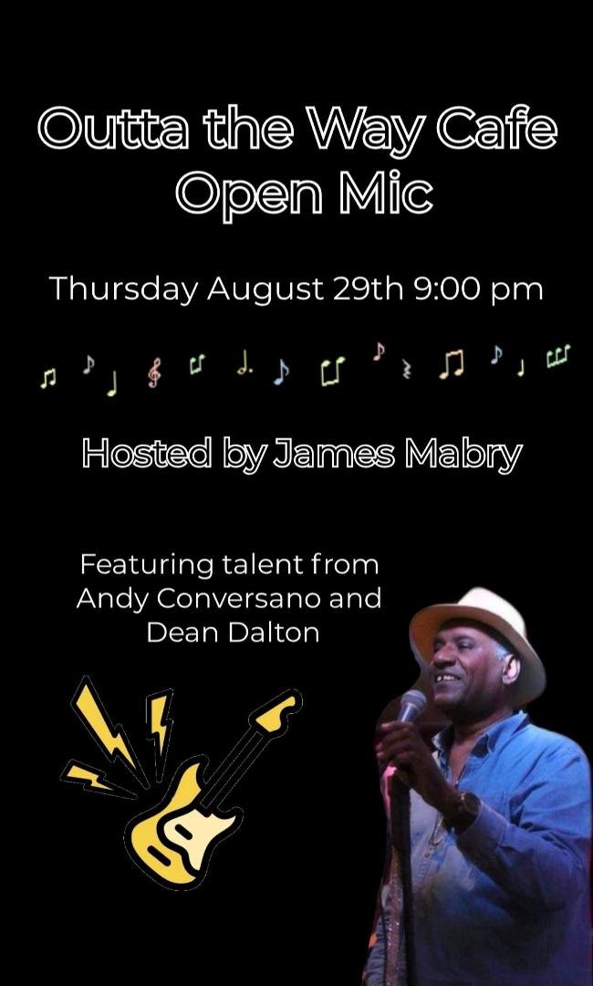 Music starts @ 8:30; with back line